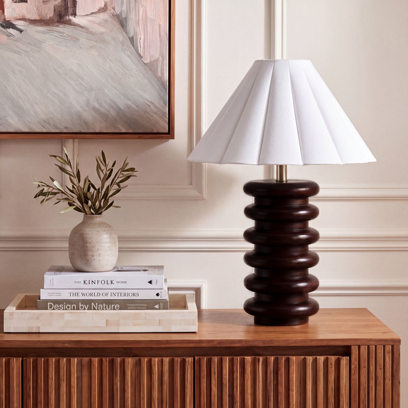 Renata 23" Wood Table Lamp