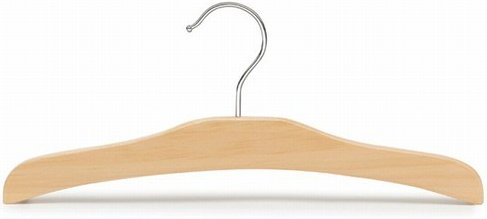 Wood Standard Hanger for Dress/Shirt/Sweater (Set of 25) Only Hangers Inc.