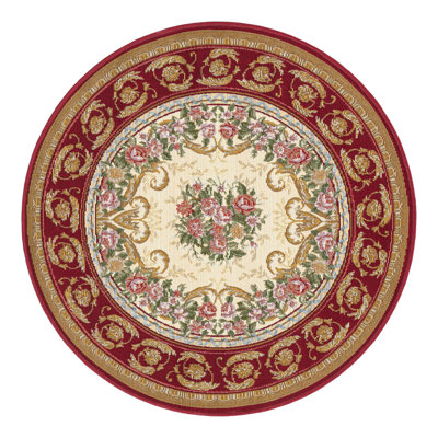 Indoor/Outdoor Traditional Area Rug
