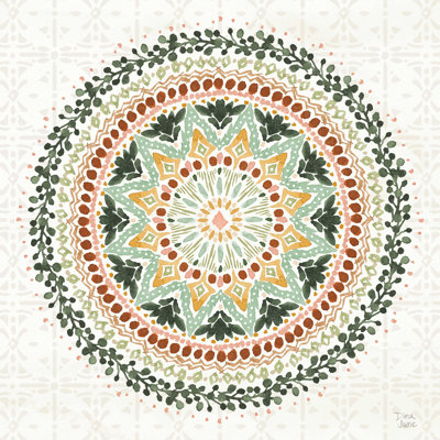 "Floral chic viii" par Dina June - impression sur toile tendue