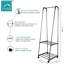 51cm Adjustable Clothing Rack