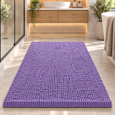 Luxury 100% Microfiber Chenille Door Mat - Soft, Absorbent And Non-Slip Floor Mat