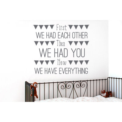 Non-Wall Damaging Wall Decal