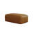 Hustle Square Top-Grain Genuine Leather Ottoman-109241965
