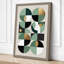 Harmony Grid Geometric - Wrapped Canvas-1221513346-1221513402