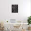 «Murky Wildflower Bouquet Floater», art mural avec lettres et lignes-658840759-658840758
