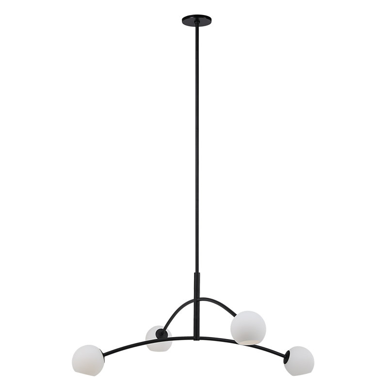 Alisina Iron 4-Light Chandelier