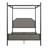Wapakoneta Upholstered Metal Canopy Bed