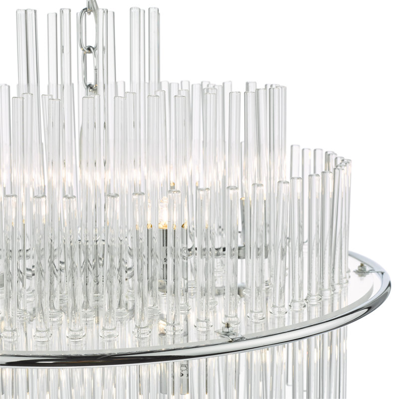 13 - Light Pendant, Polished Chrome