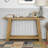 Narrow Sofa Table,Two-Tier Console Table