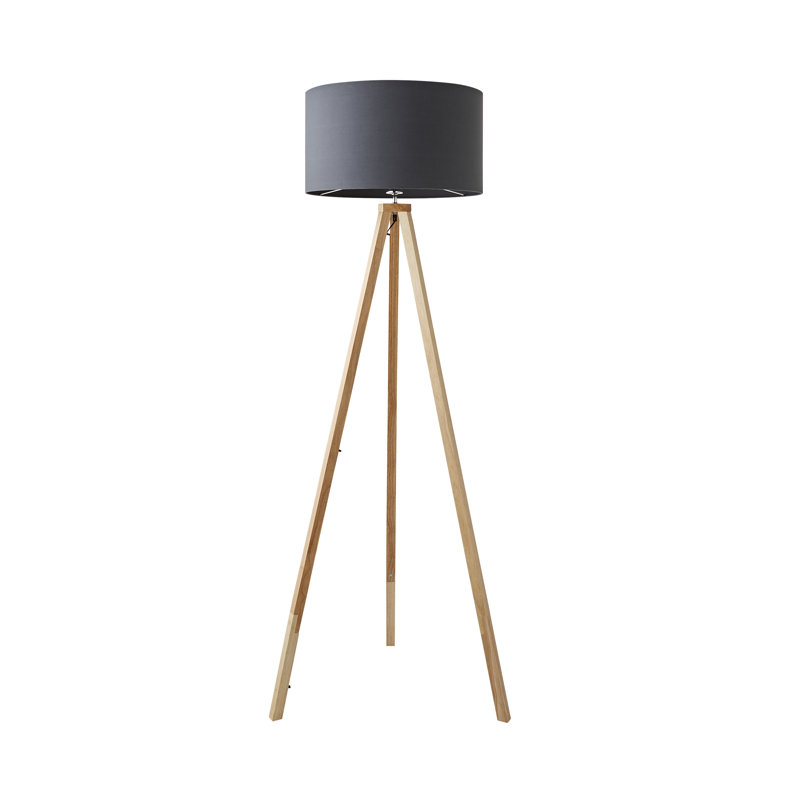 130cm Tripod Floor Lamp, Grey
