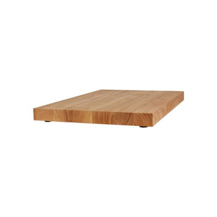 MasterChef Large Bamboo Cutting Block, Sustainable Butchers Carving Block