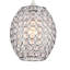 Easy Fit Shades 22cm H Plastic Oval Pendant Shade ( Screw On )-170556437