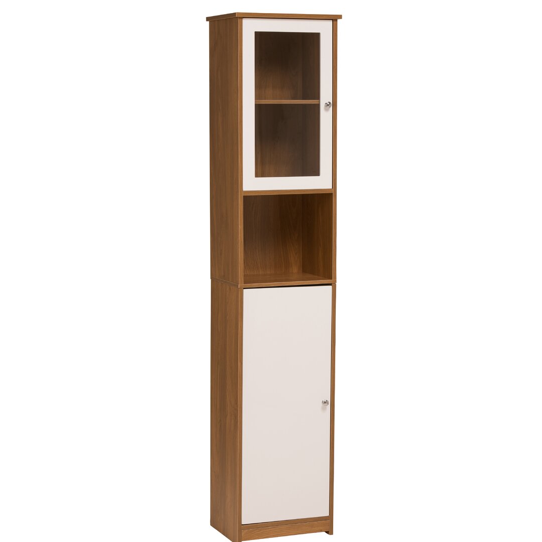 40 x 189 cm Wäscheschrank Zahara