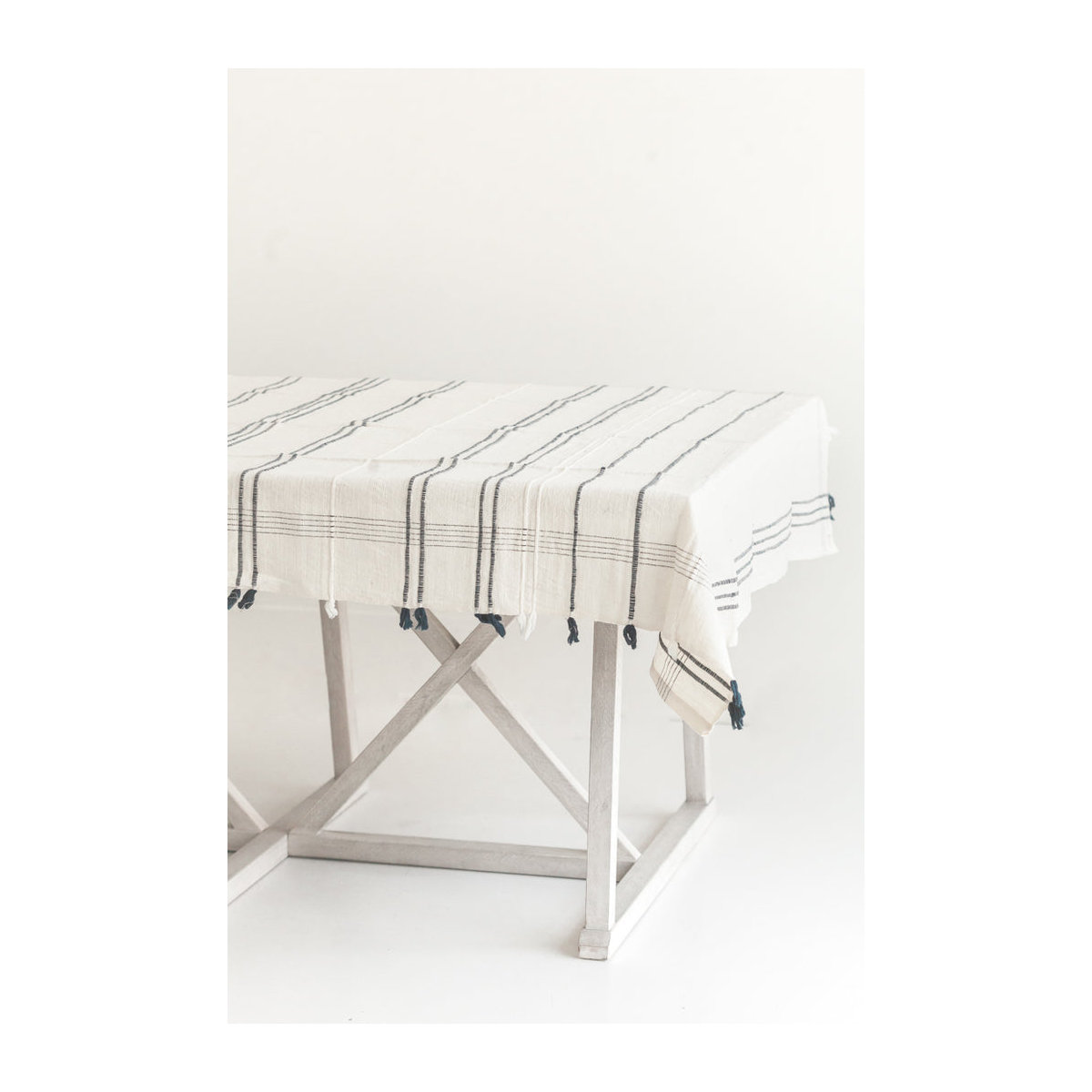 Creative Women Ribbons Cotton Tablecloth