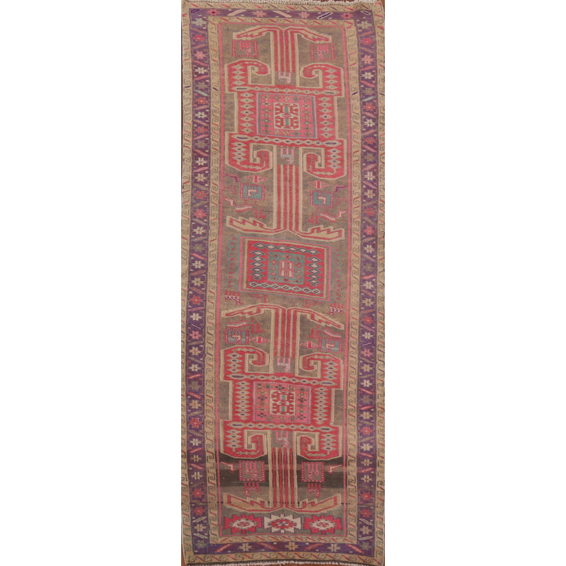 Tapis de couloir rétro 4 x 10