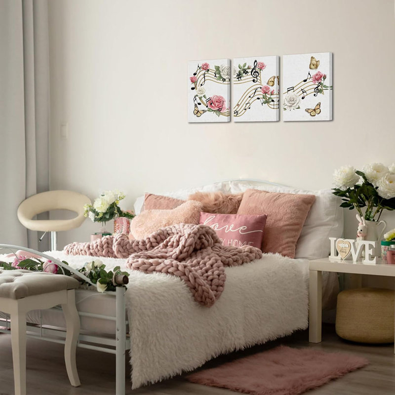 3 Piece Wrapped Canvas Wall Art