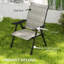 Outsunny Folding Garden Dining Chairs Set of 2 with Mesh Seat-1414250154