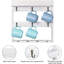 Sondria 3 Bottle Wall Mounted Wine Bottle & Glass Rack-1868720965