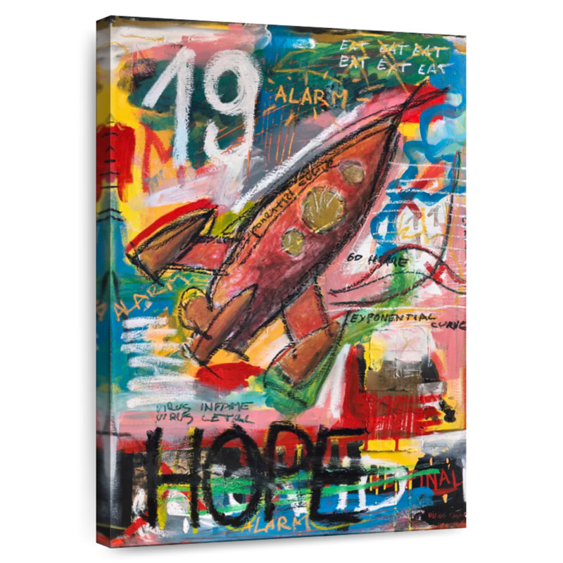 Oberle Hope Alarm, 36" H x 24" W