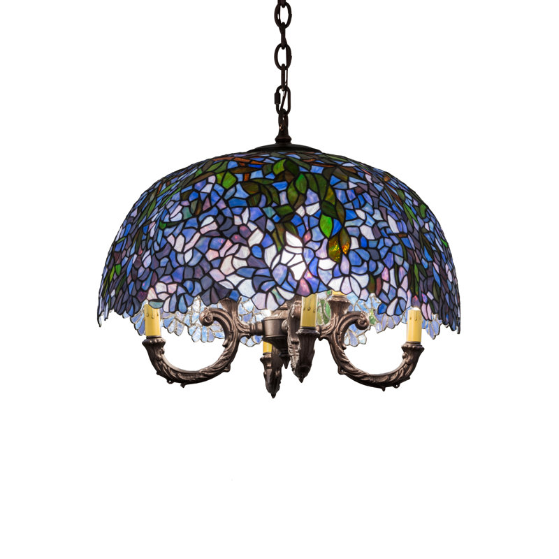 23" Wide Tiffany Laburnum Pendant