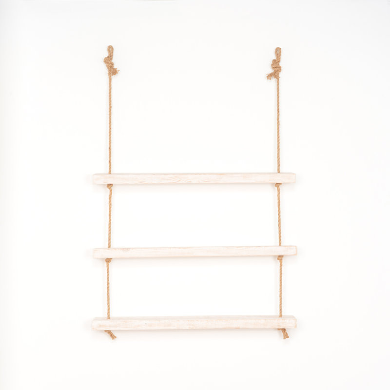 Naya 3 Piece Fir Solid Wood Tiered Shelf, 117cm H x 80cm W x 15cm D