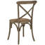 Chaise d'appoint à dossier en croix Ladores-1914340710