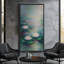Art mural encadré de nénuphars - impression botanique florale pour décoration murale moderne-118765592-118765591