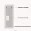 Miroir mural pleine longueur 63 po x 24 po à DEL, éclairage à intensité variable 3 couleurs, incassable, fonction mémoire, à brancher ou câblé pour la chambre à coucher