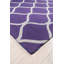 Tapis mauve en laine touffeté à la main Lush
