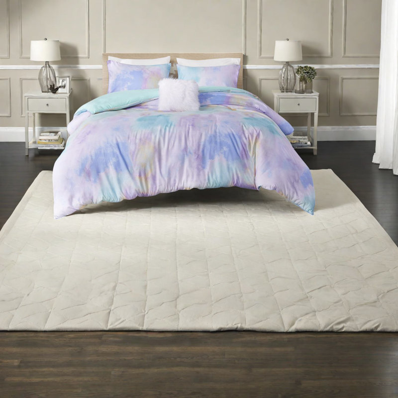 Ensembles de literie Dreamy Watercolor Tie Dye, polyester de qualité supérieure, pour une ambiance de chambre à coucher confortable