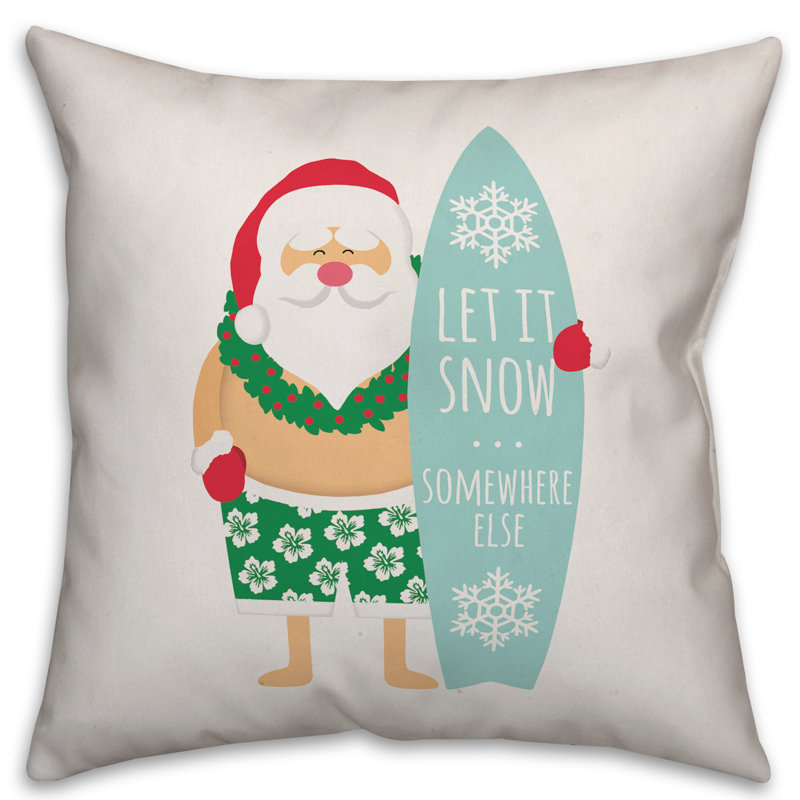 Reversible Throw Pillow, 16" x 16"