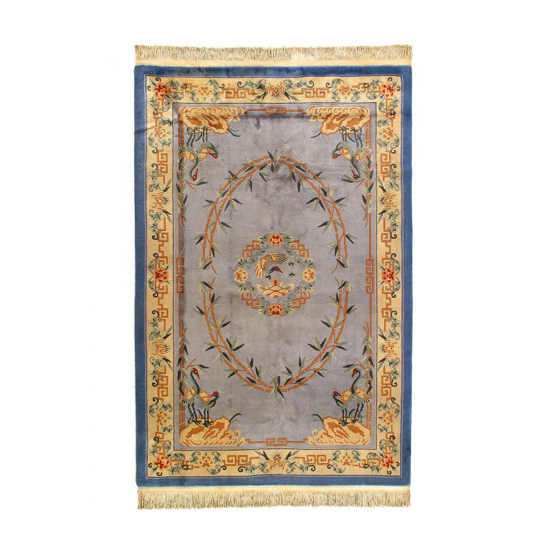 Chinese Vintage Peking rug 6' X 9'2''
