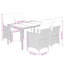 Ensemble bistro de patio avec coussins en rotin de polyester brun-878186344-878186339