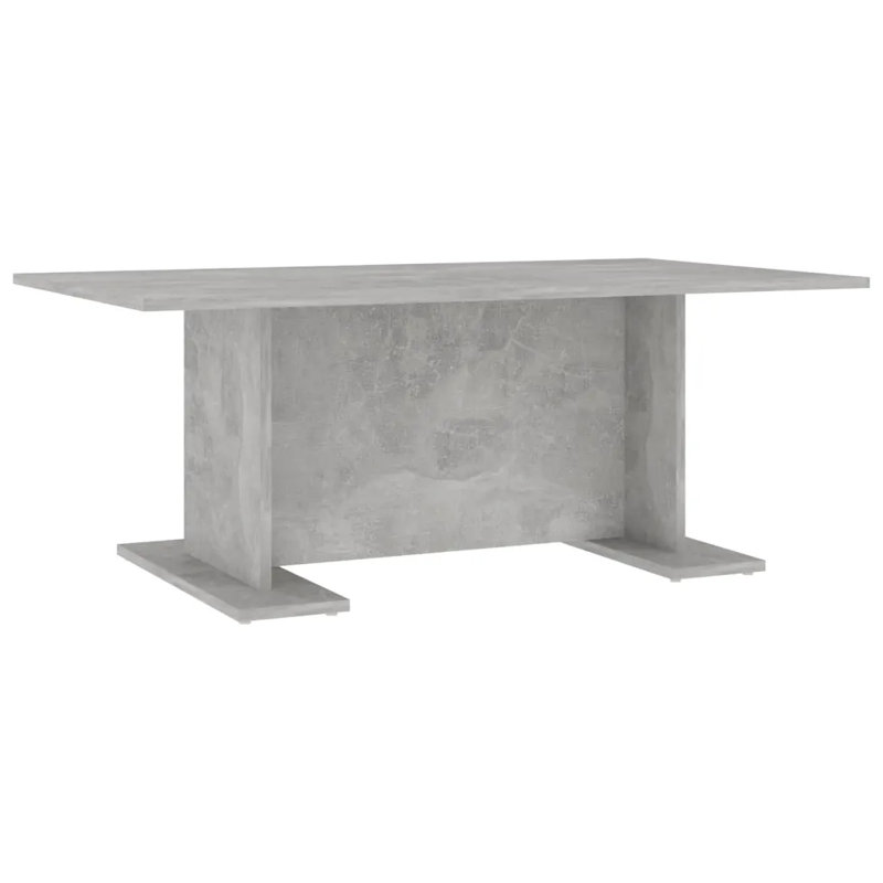 Godehardt Sled Coffee Table, Concrete Grey