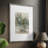 Floral Impression Framed Print - Solid Wood 50874-277780562