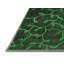 Tapis contemporains vert émeraude lavable à la machine 1107-397377981