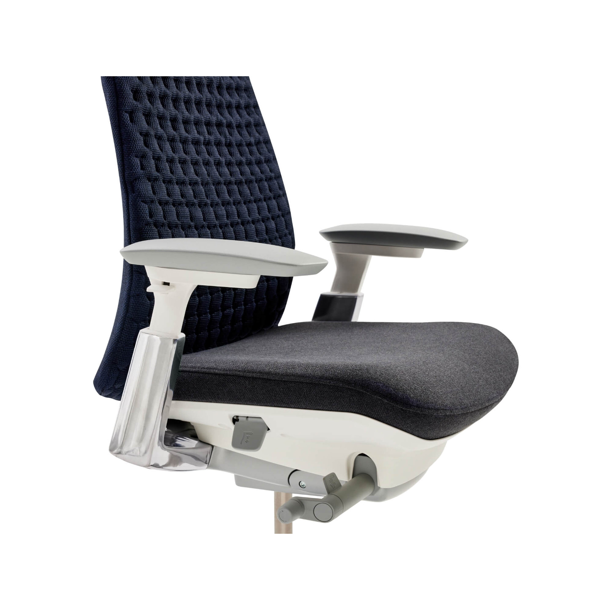 Haworth Fern Digital Knit Task Chair, Navy, No