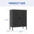 Metal Storage Cabinet With 2 Doors And 2 Adjustable Shelves, Steel Storage Cabinet, Metal File Cabinet For Home Office School Gym-188349658