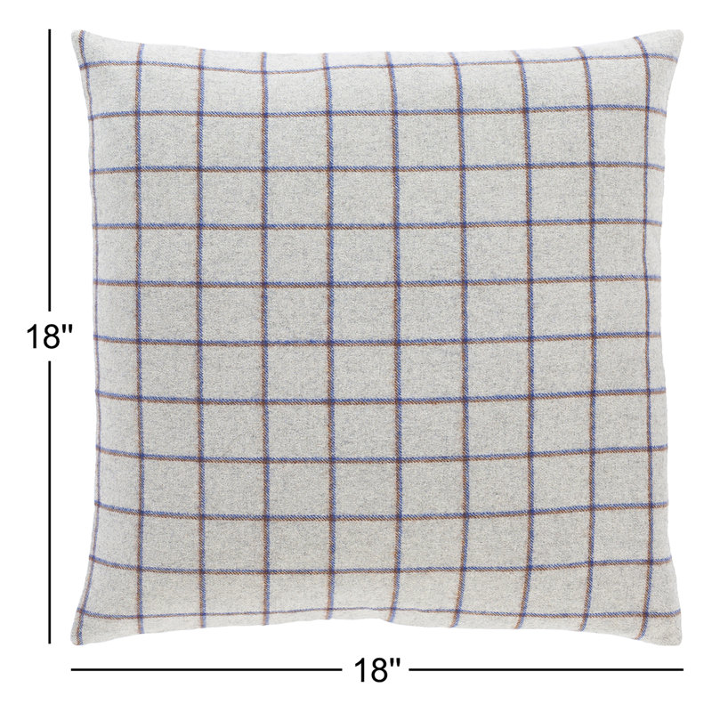 Housse de coussin Saratoga, H 18 po x l 18 po, Duvet