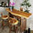 Bourgault Solid Wood Home Bar-225544311