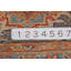 Tapis décoratif gris Kazak