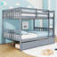 Lit superposé à deux tiroirs en bois d'hévéa-385983276-385983278