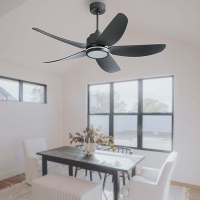Emanuiel 52'' Ceiling Fan with LED Lights