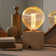 G125 LED Globe Edison Decorative Light Bulb 3.5W, Dimmable, Clear Glass, E26 Base, 2200K Soft White