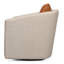 Bronson Linen Swivel Barrel Chair