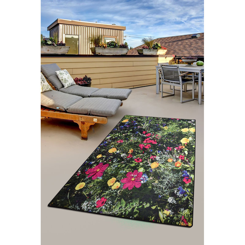 Morisseau Floral Area Rug, Rectangle 160 x 230cm