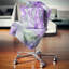 Belles fleurs de menthe mauve - coussin à imprimé floral-30722405-30722401