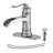 Single-handle Bathroom Faucet with Drain Assembly-60990918