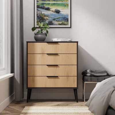 77 cm W Chest of 4 Drawers